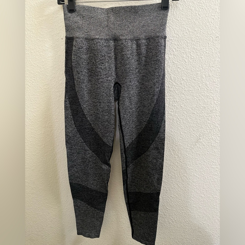 Kids Gray Seamless Active Leggings